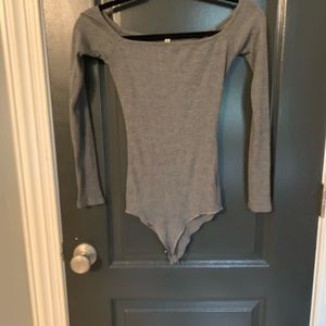 Off the shoulder bodysuit